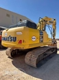 Back of used Komatsu Excavator